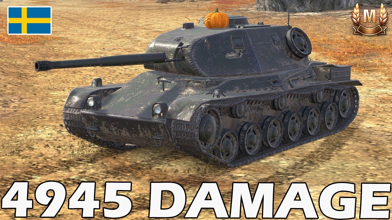 Leo | 4,945 DAMAGE | WoT Blitz ACE Replays
