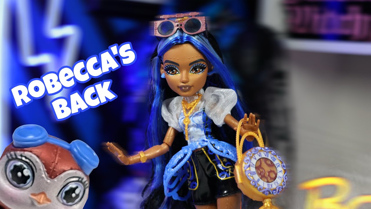 Robeccas is back! Monster High G3 Robecca Steam Unboxing & Comparison 