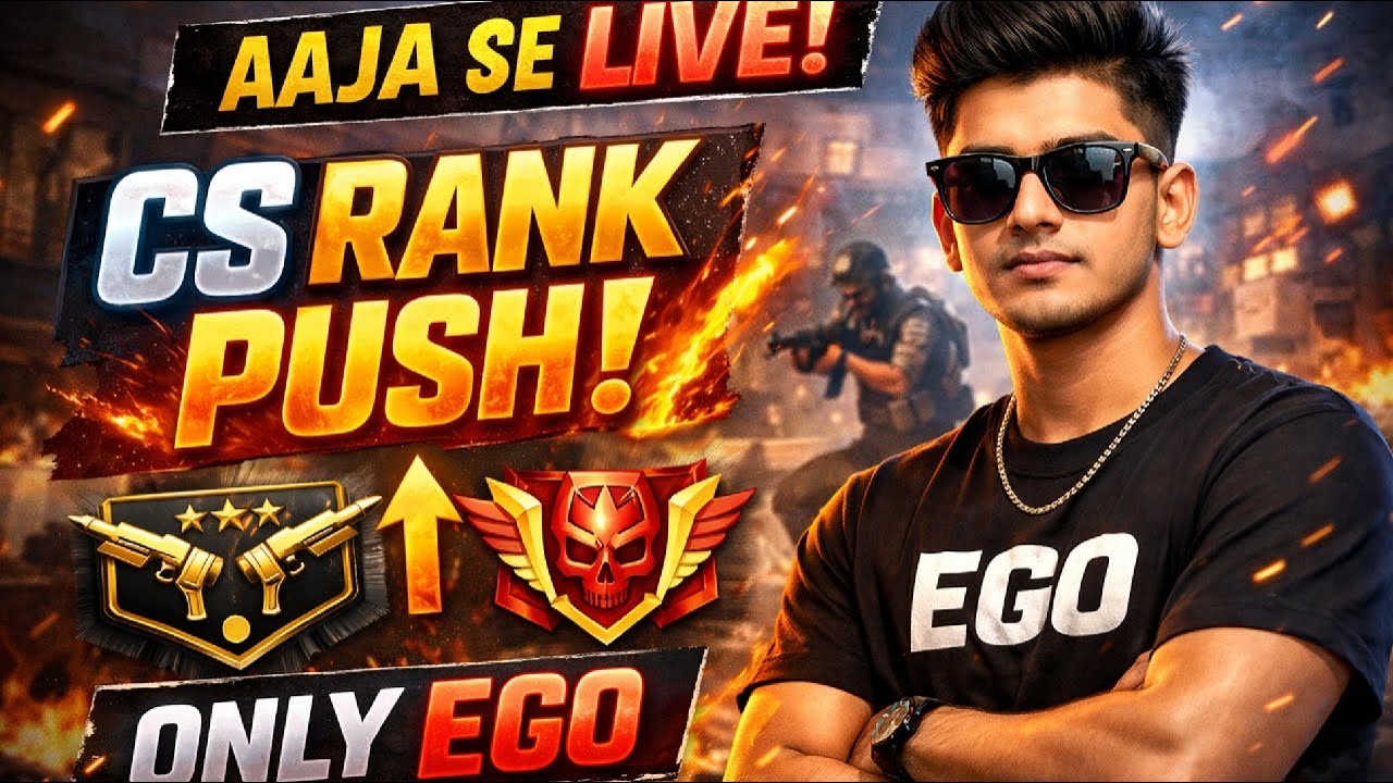 ONLY EGO LIVE 🔥 GRANDMASTER RANK PUSH | FREE FIRE LIVE#freefire #freefirelive #rankpush #onlyego#ff