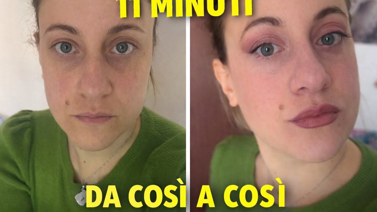 Routine viso in 11 minuti quando sei stanca (prima e dopo reale)