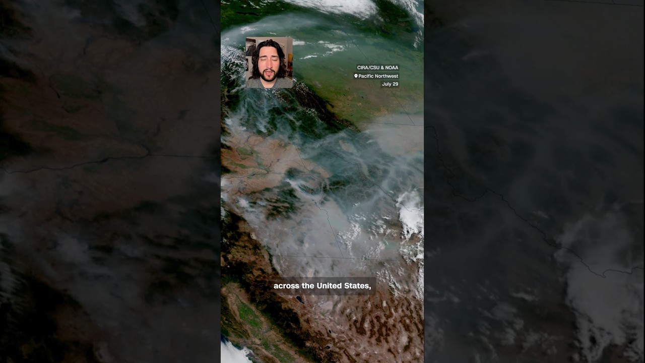Wildfire smoke changes more than just the sky