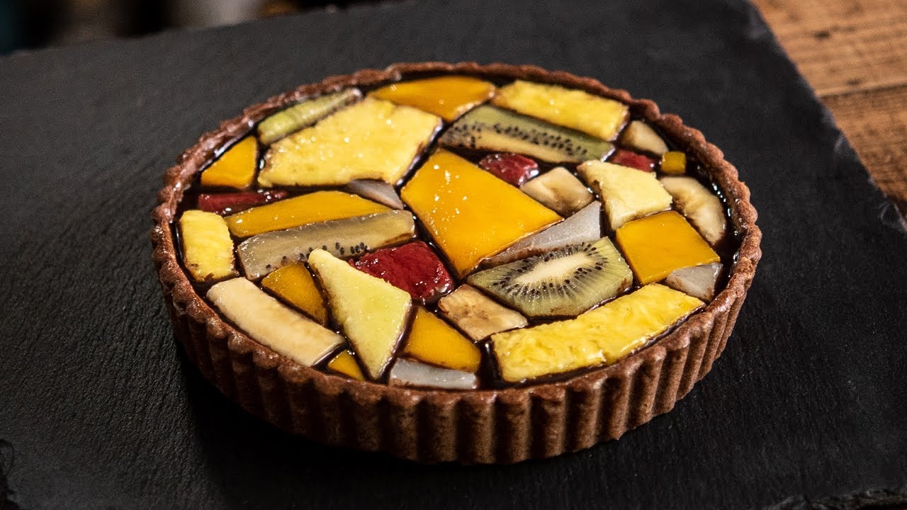 Fruits stained glassTart タルトステンドグラス