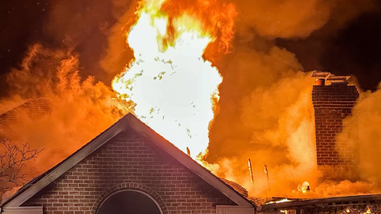 3rd Alarm House Fire in Freezing Temps, Hanover Twp, Pennsylvania - 2.8.26