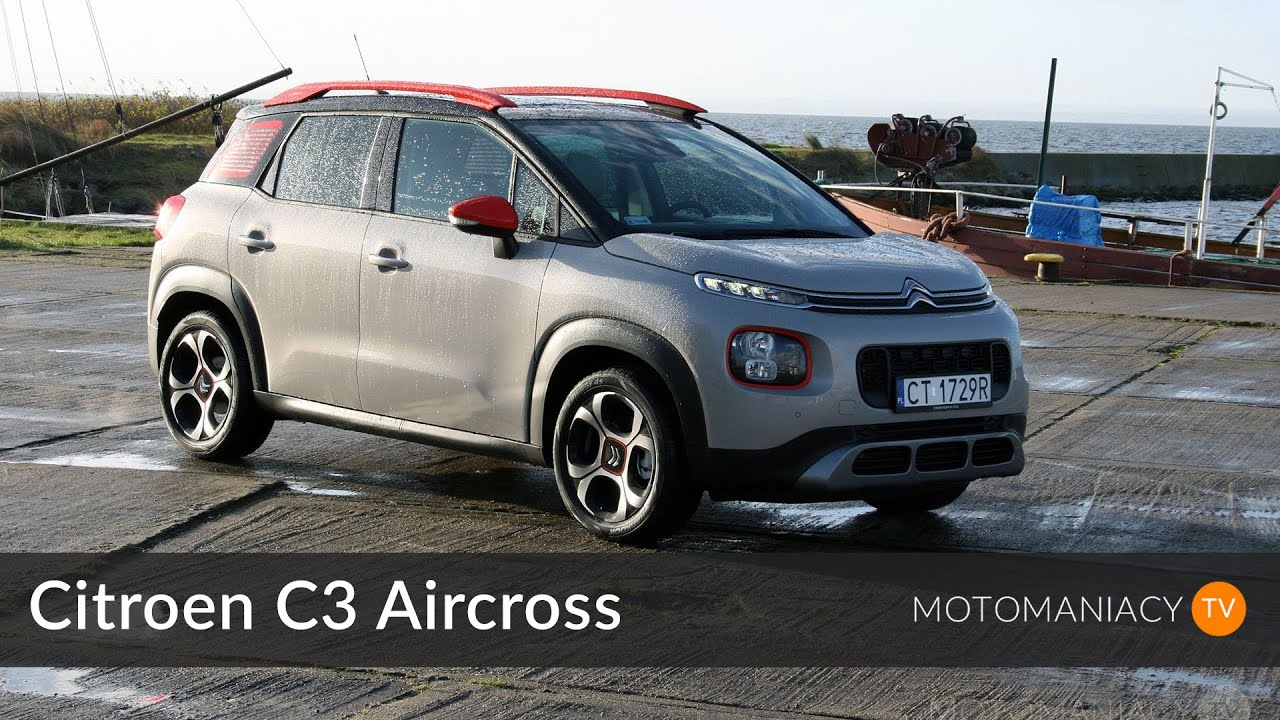 Citroen C3 AirCross 1.2 PureTech 110KM EAT6 | test, prezentacja, pierwsza jazda | motomaniacy.tv