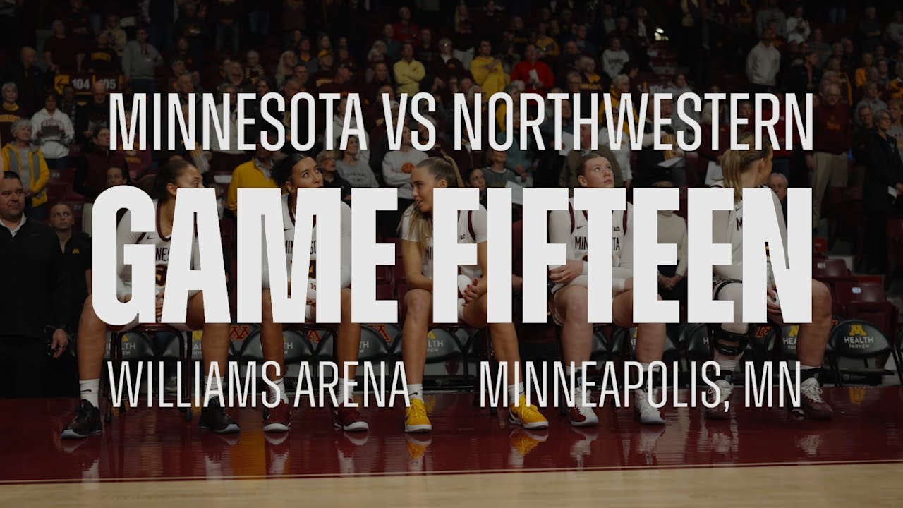 Back Home | Gopher Women's Basketball vs. Northwestern Cinematic Recap