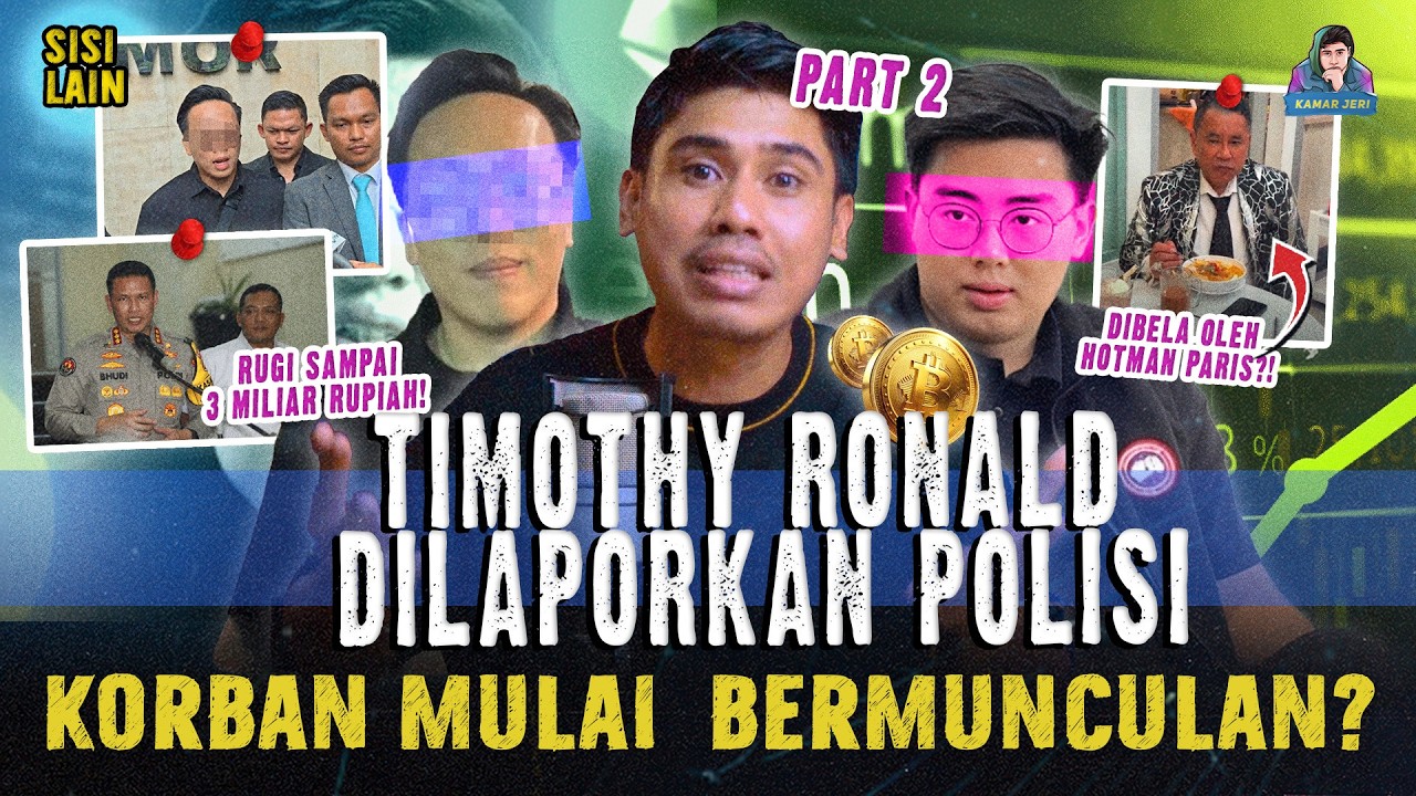 TIMOTHY RONALD Vs SKYHOLIC888 ! BABAK BARU LAPORAN POLISI PARA KORBAN AKADEMI CRYPTO
