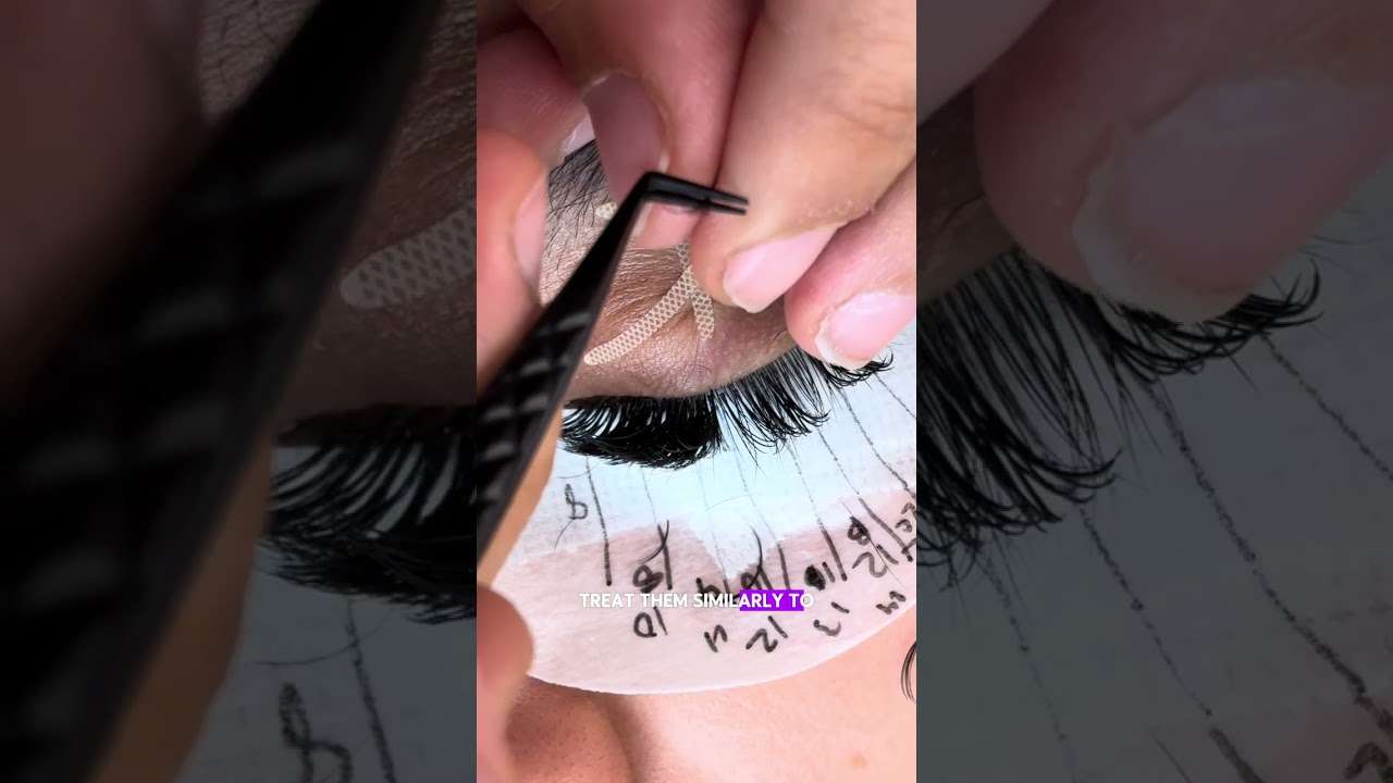 Volume Wispy Lash Application Tutorial