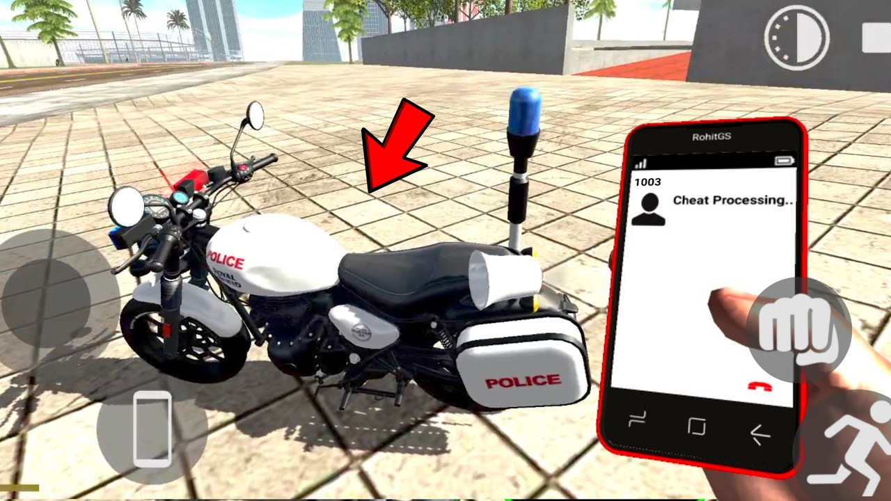 Police Bike Cheat Code In Indian Bike Driving 3D 🤑| Indian Bike Driving 3d New Update 🔥igs gamer 