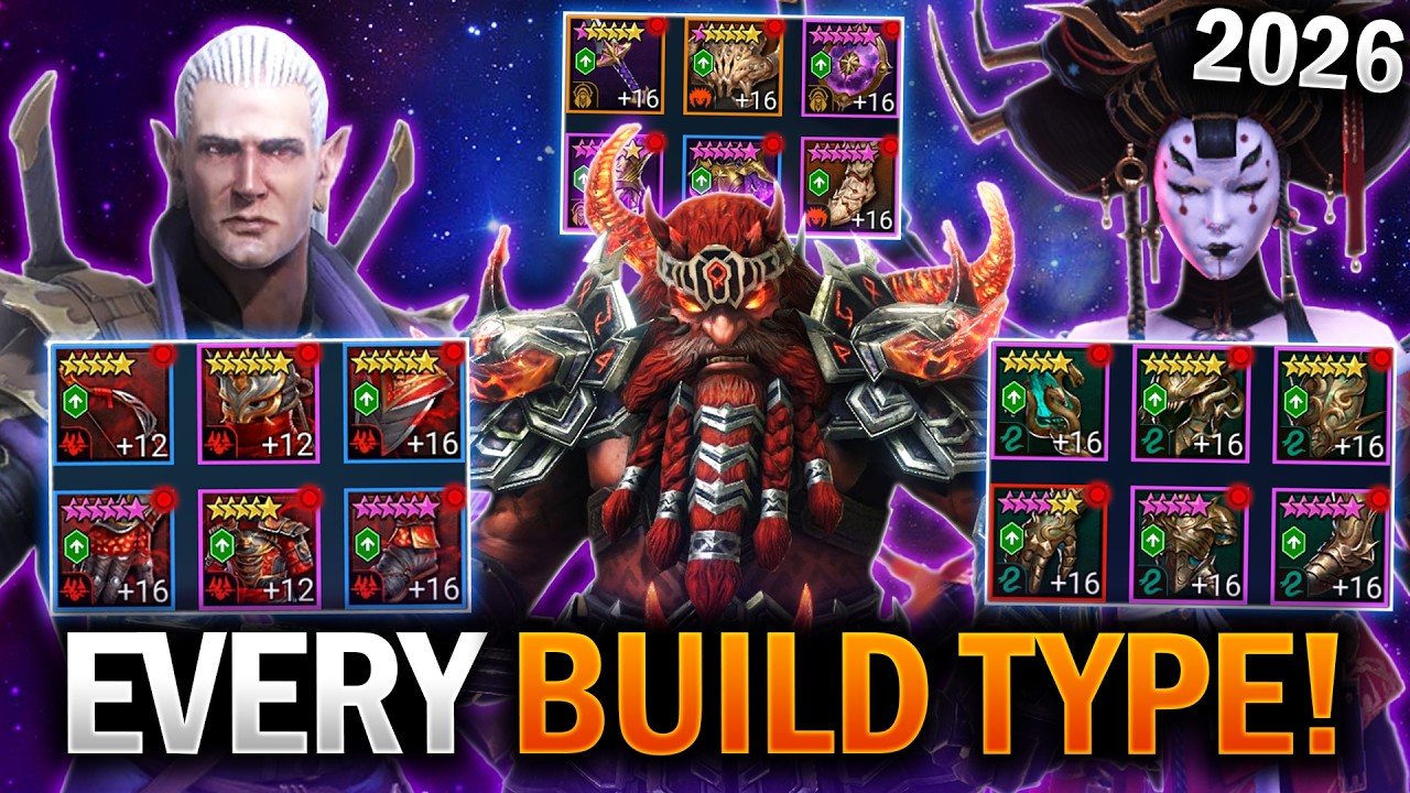 How to BUILD EVERY CHAMPION ROLE in Raid Shadow Legends (2026)