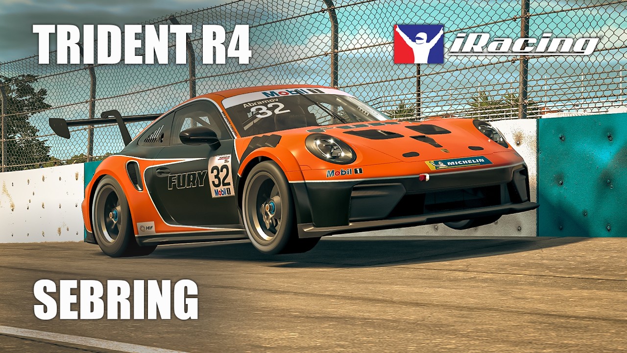 зубодробілка на себрінг | 4/6 TRIDENT | iRacing | симрейсінг українською