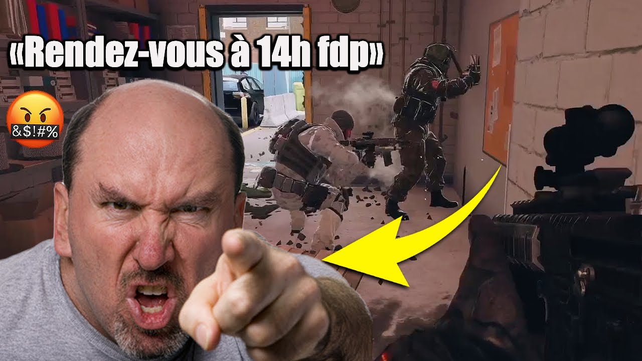 UN PÈRE DE FAMILLE ME MENACE ET ME DONNE RENDEZ-VOUS POUR SE BATTRE ! - RAINBOW SIX SIEGE