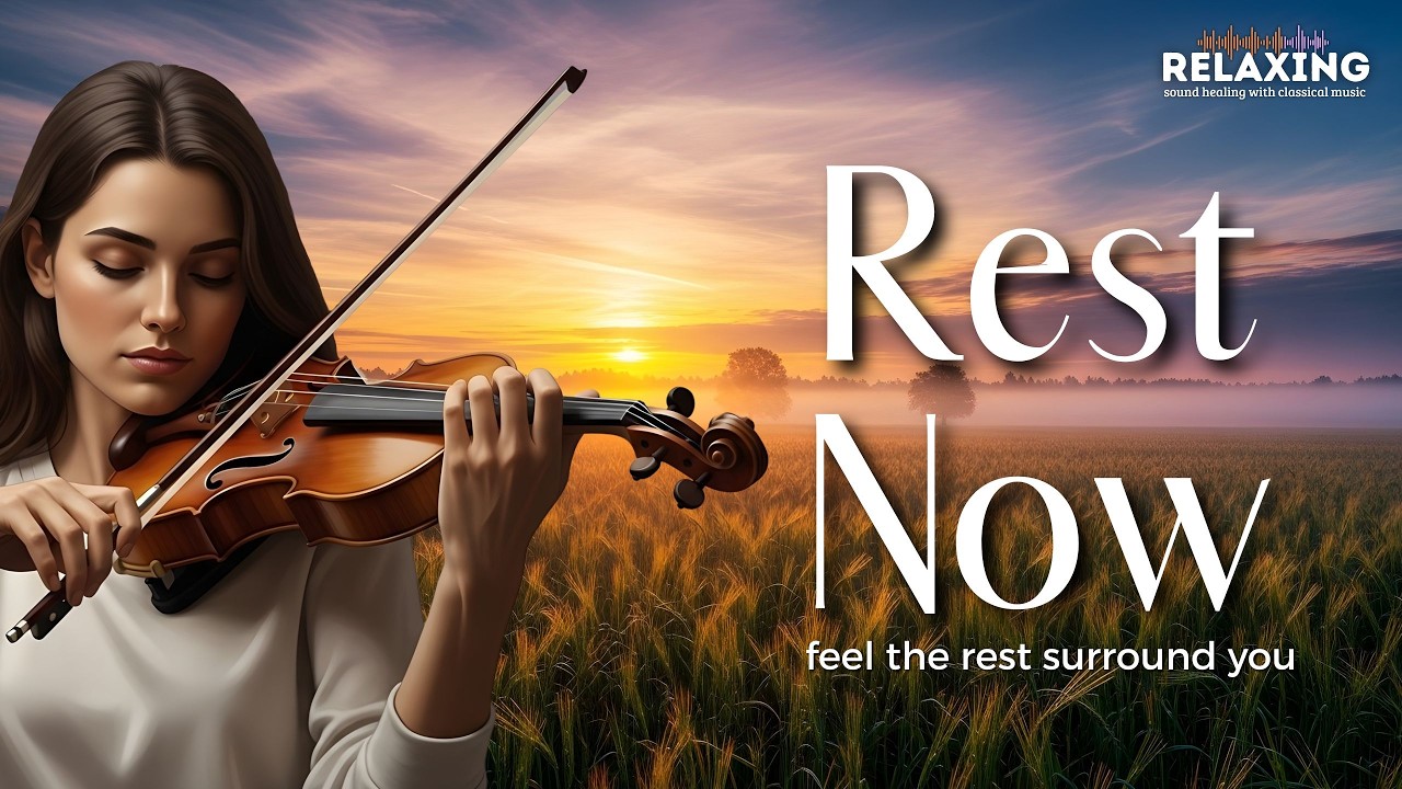 🎻You Can Let Go Now: Deep and Real Relaxation Music | With Soft Voice