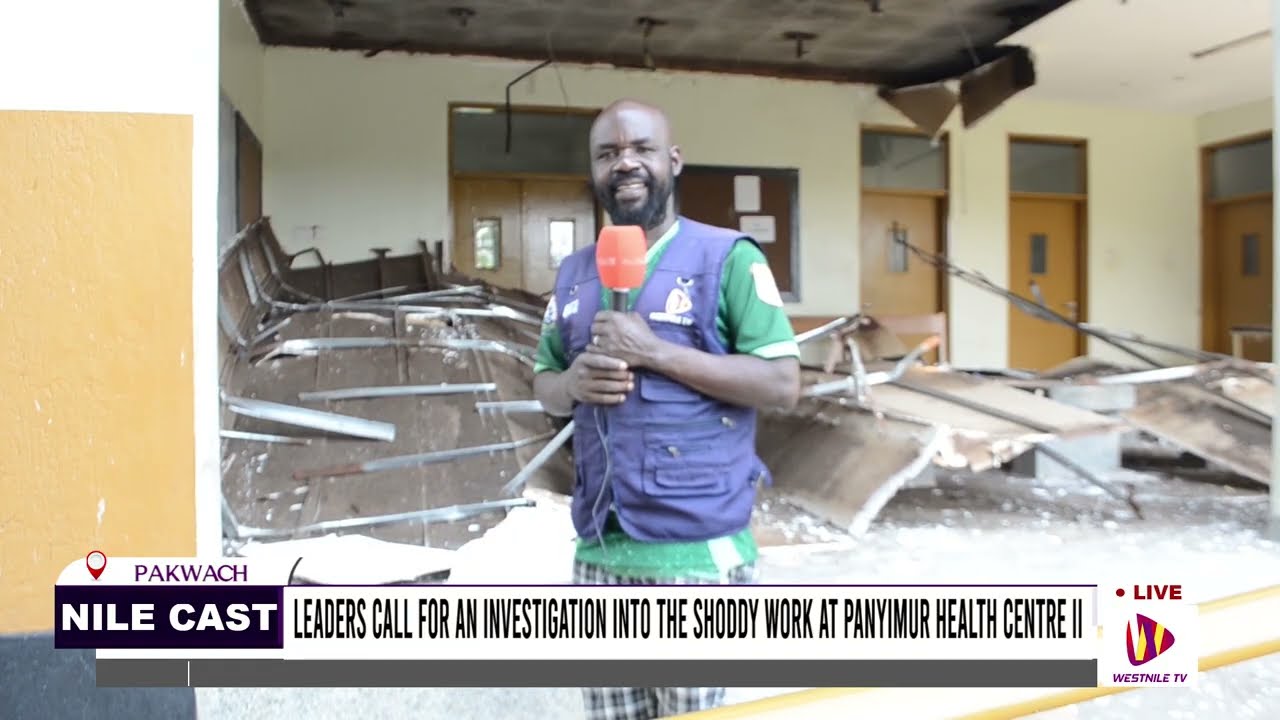 LEADERS CALL FOR AN INVESTIGATION INTO THE SHODDY WORK AT PANYIMUR HEALTH CENTRE III