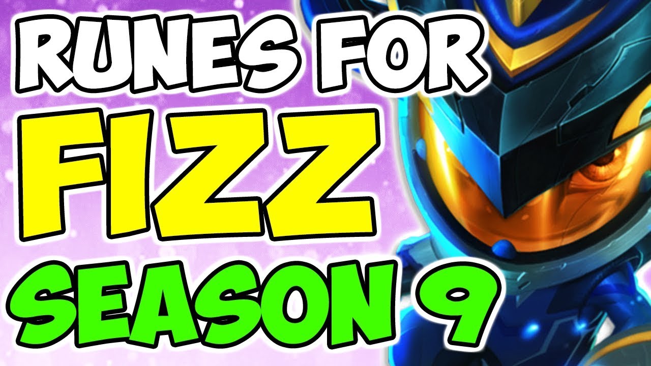 Advanced Fizz AP Rune Guide Mid Lane Season 9 League Of Legends