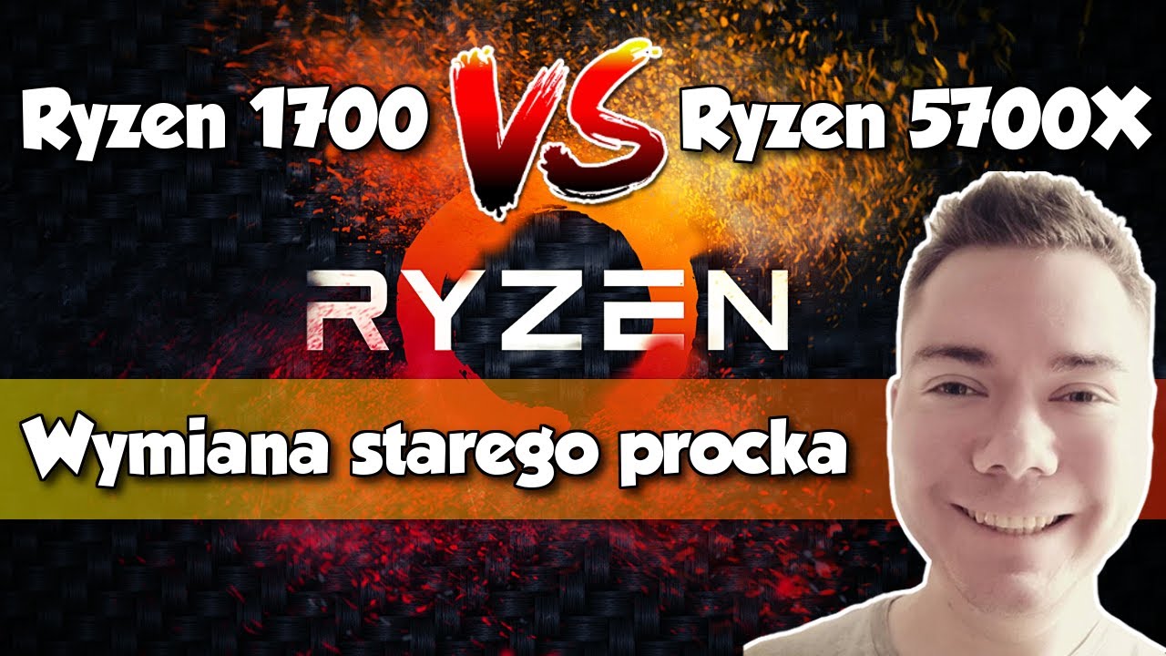 AMD Ryzen 5700X vs Ryzen 1700 🔥 Jak wymienić procesor AM4 MSI B350 🛠️