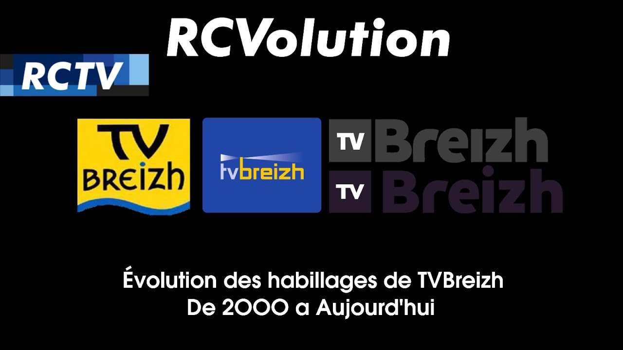 RCTV / Évolution des Habillages de TVBreizh de 2000 à Aujourd'hui / RCVolution #1