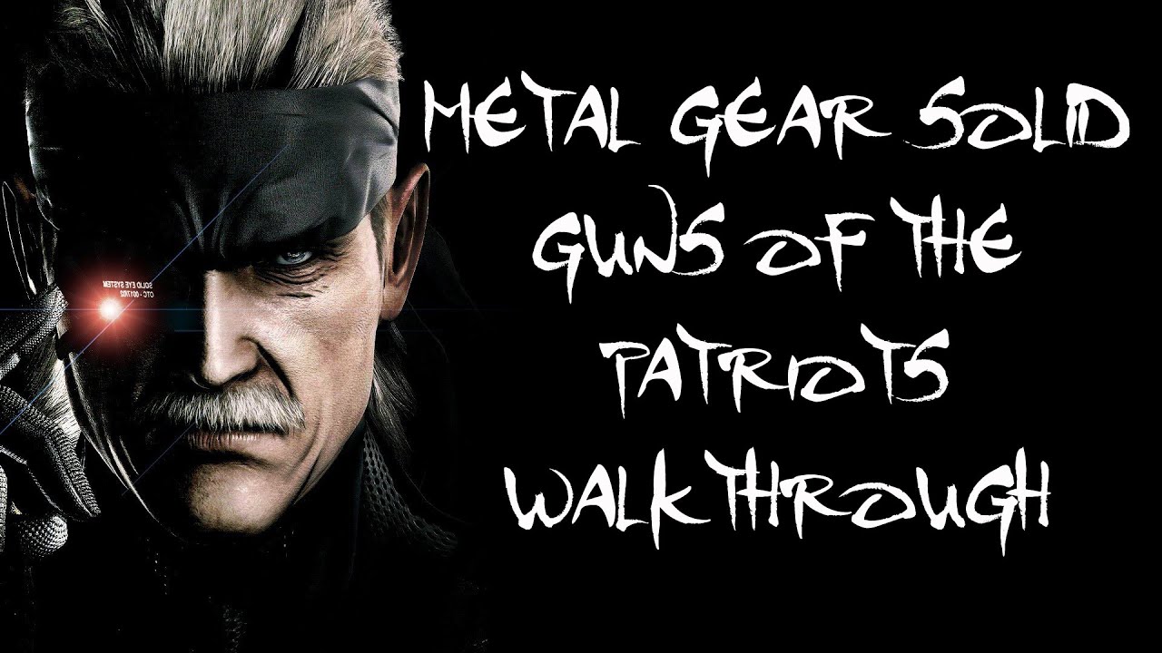 Metal Gear Solid 4: Guns of the Patriots Gameplay Walkthrough -Part 1-