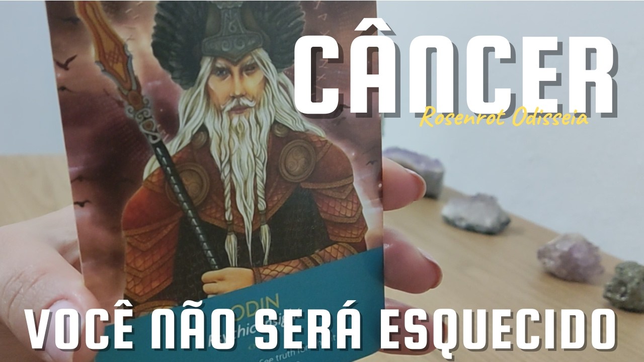 CÂNCER ♋︎ - ELE ATRAPALHA, MAS O CICLO ESTÁ SENDO ENCERRADO. NÃO VÃO ESQUECER VOCÊ.