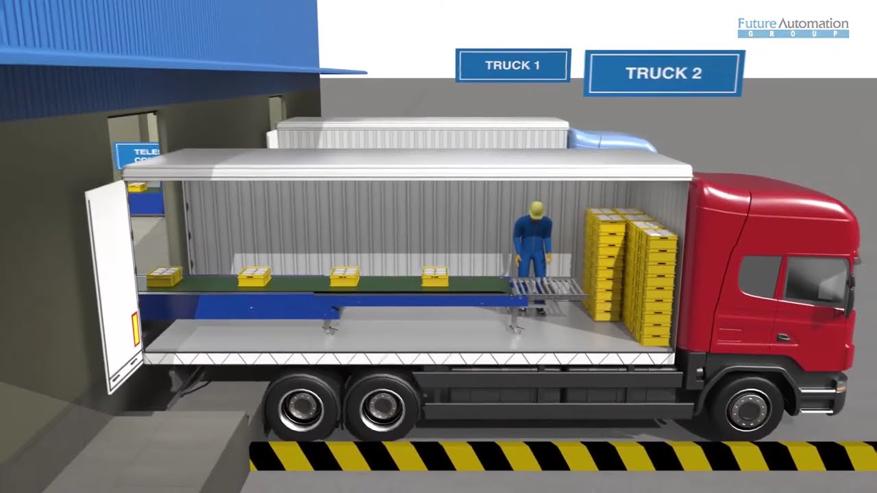 Crate Handling Automation - Dairy Industry - Process videos