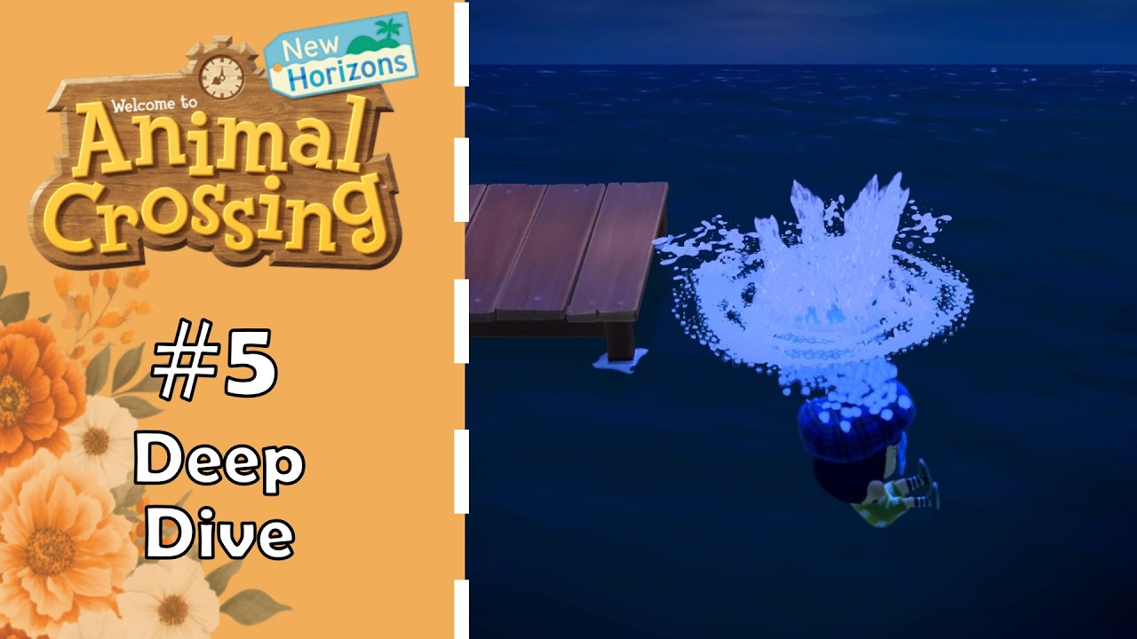 Let's Play Animal Crossing: New Horizons 🍊🧡 | Ep. 5 - Deep Dive