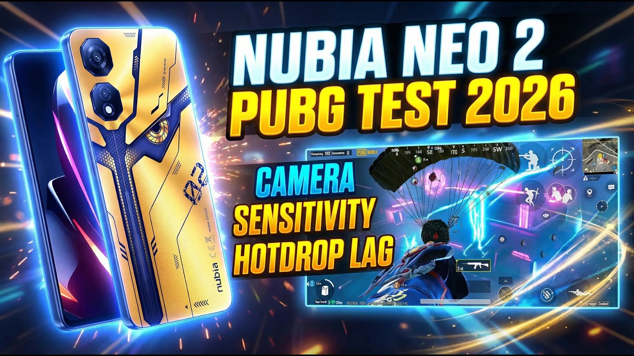 Is Nubia Neo 2 Still Worth Buying in 2026?| PUBG Sensitivity, HotDrop Test & Camera|ZTE Focus Pro 5G