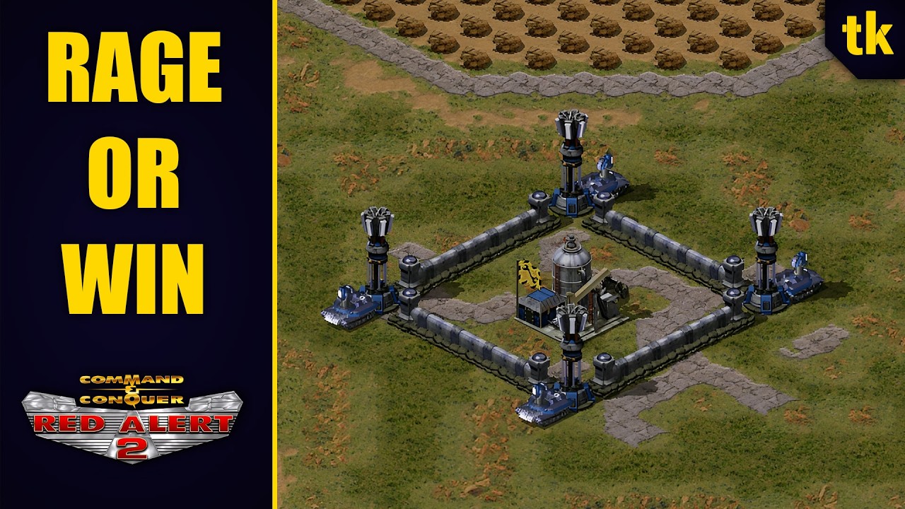 I Played Red Alert 2 Online with CRAZY Tactics and Here's What Happened