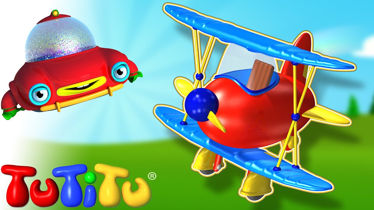 🎁 TuTiTu Construiește o Avion 🤩 Învățare Distractivă Pentru Preșcolari cu jucărie