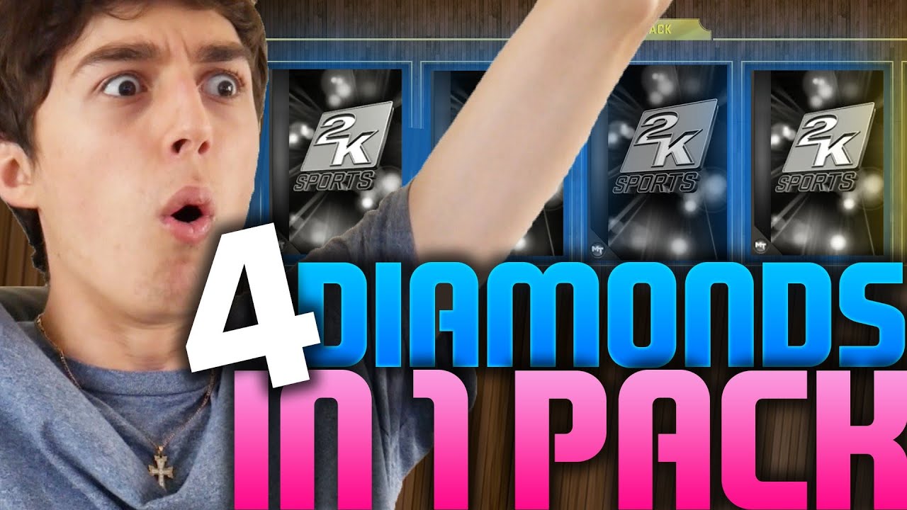 4 DIAMONDS IN ONE PACK! NBA 2K16 PACK AND PLAY