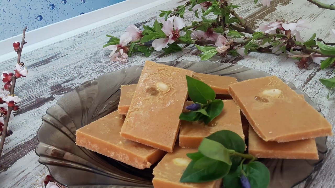 Ладду - десерт из гороховой мyки/ веганский рецепт