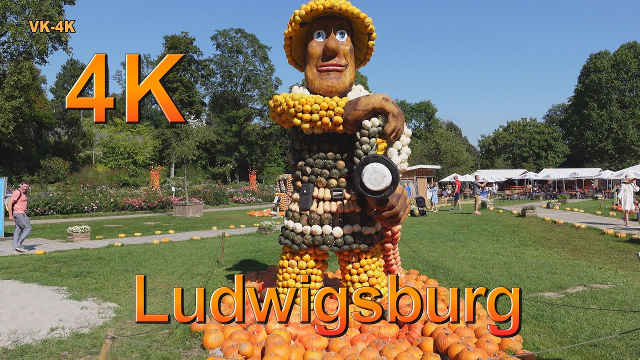 Blühendes Barock Ludwigsburg mit weltgrößter Kürbisausstellung und Sand-Kunst mit hohem isteady mt2