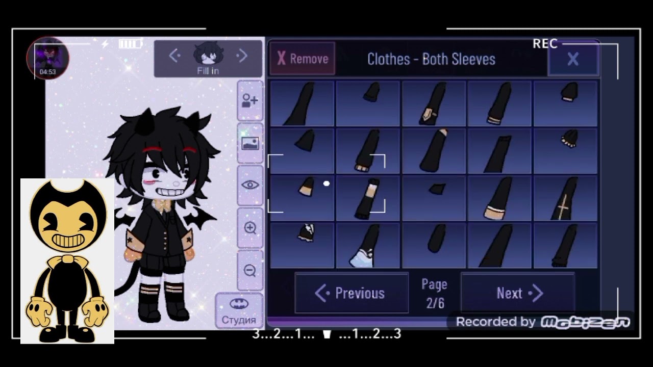 • make Bendy in gacha club•