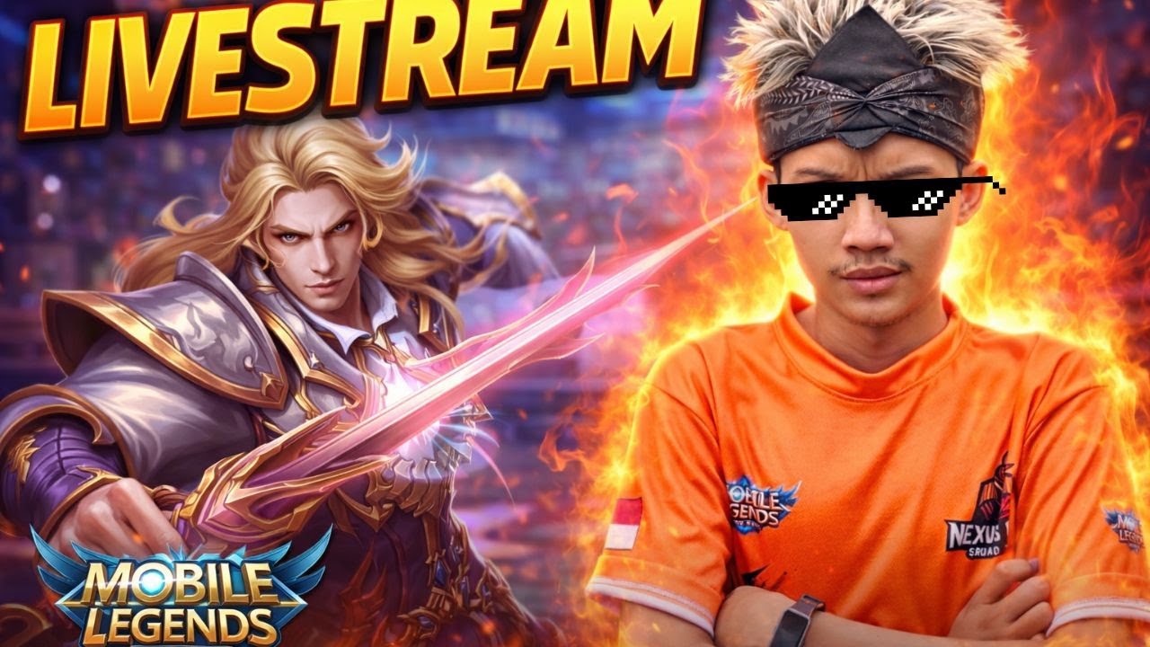 [LIVE]  MALAM MALAM PASANG KERAMIKX - MOBILE LEGENDS