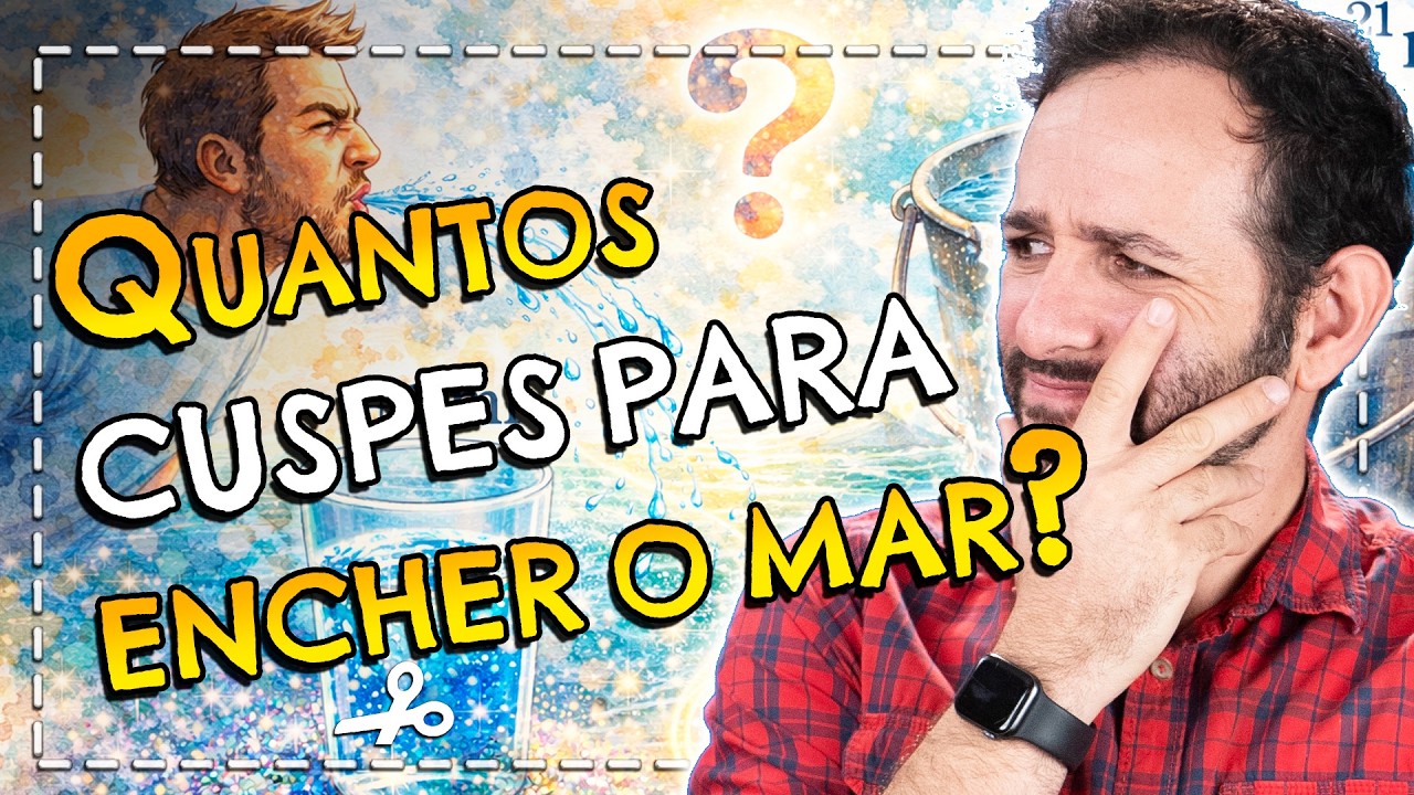 Quantos CUSPES para ENCHER os OCEANOS? | Cortes do Manual do Mundo