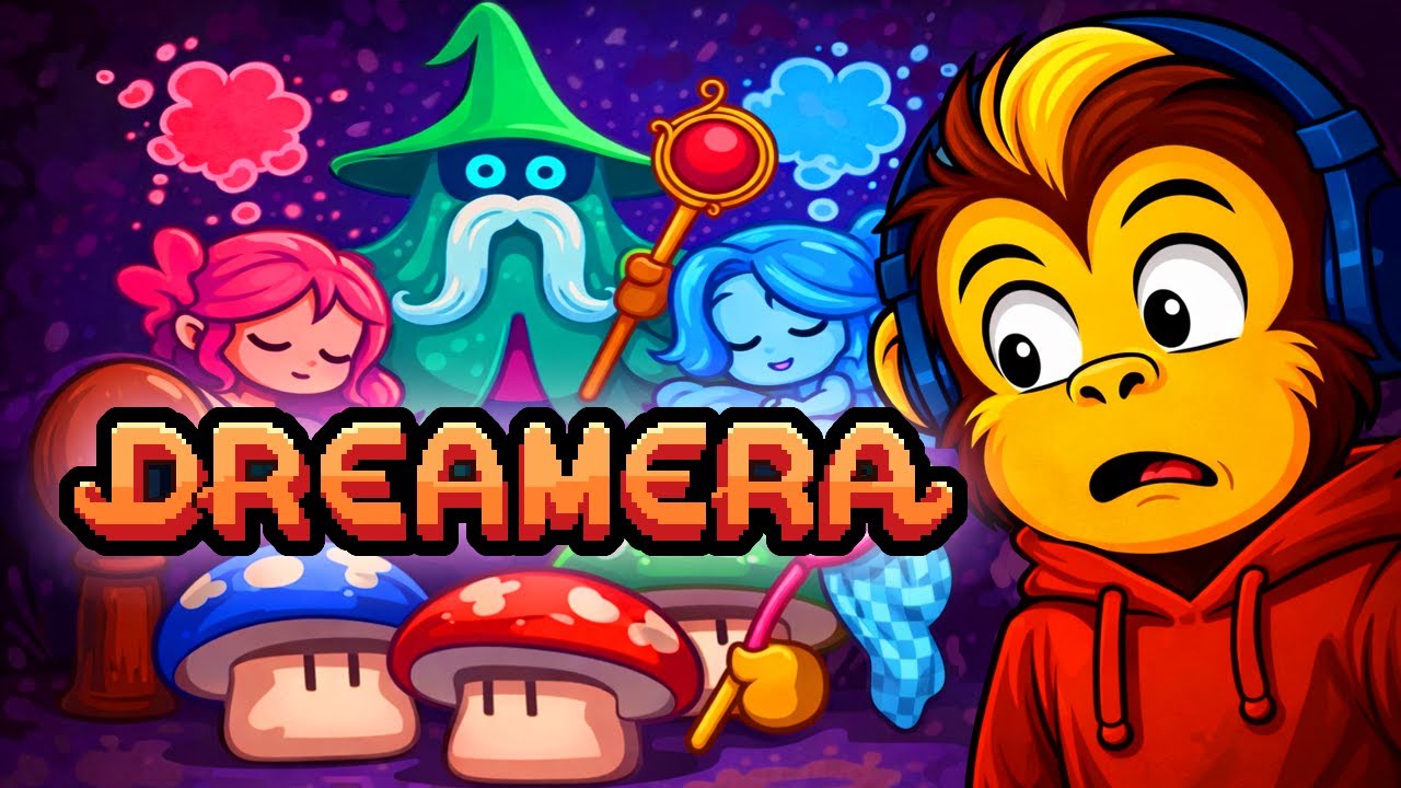 A cute POINT & CLICK fantasy indie game! | DREAMERA | #pointandclickgames