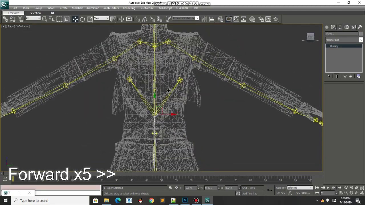 [GTA SA] MMD To SA Tutorial Part 2 : First step skinning
