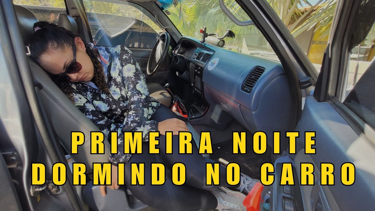 DORMINDO NO CARRO PELA PRIMEIRA VEZ - Hilux sw4 motorhome Ep. 3