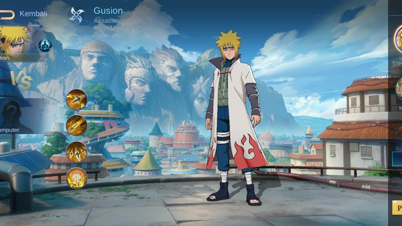 Minato skin mlbb for gusion 