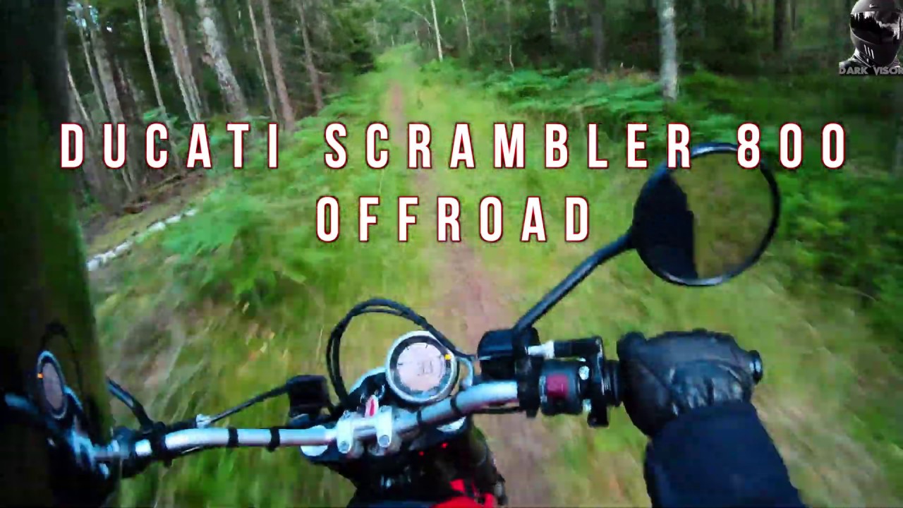 Ducati Scrambler 800 Off-Road in Sweden