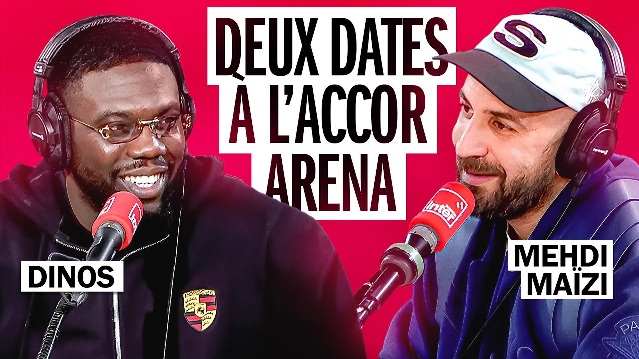 Dinos x Mehdi Maïzi : Discussion à quelques jours de ses concerts à l'Accor Arena