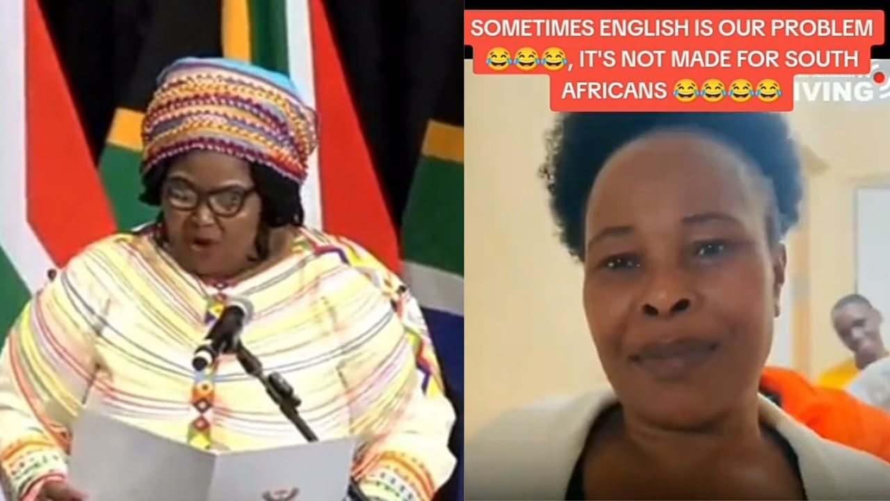 English never loved us In South Africa