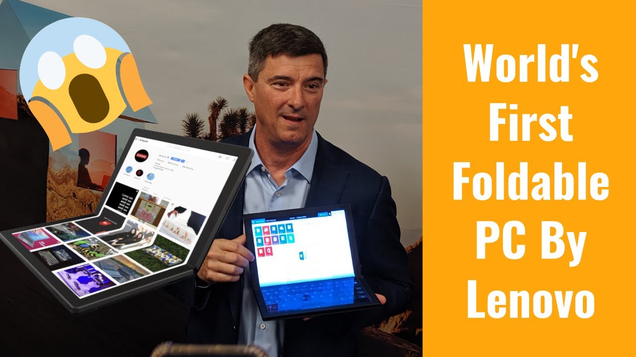 Here's the World's First Foldable PC by Lenovo