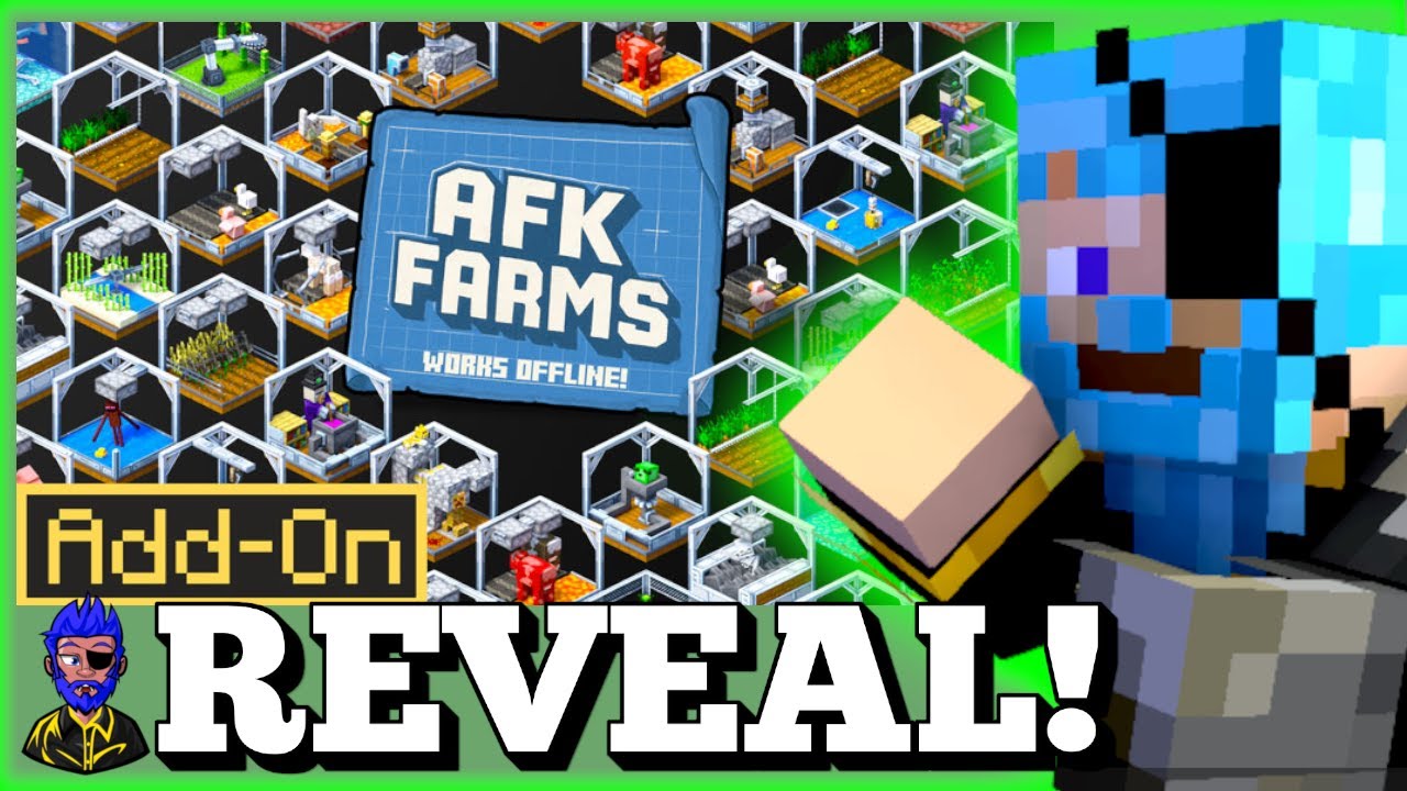 Дополнение AFK Farms ¦ Анонс дополнения Daz Man ¦ Minecraft Bedrock ¦ Minecraft Marketplace