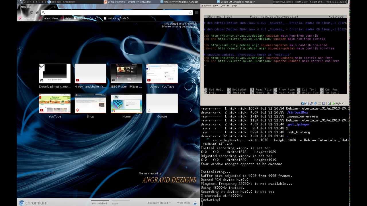 &raquo;&raquo; Debian Tutorials - Part 3 - Installing Packages &laquo;&laquo;