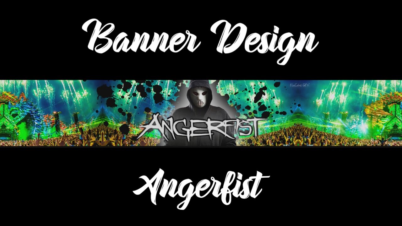 Free Banner Design ✖ Angerfist (FLX04)