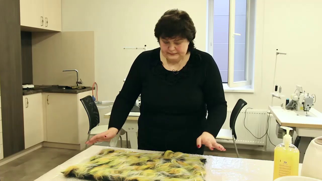 Vilnos vėlimas šlapiuoju būdu