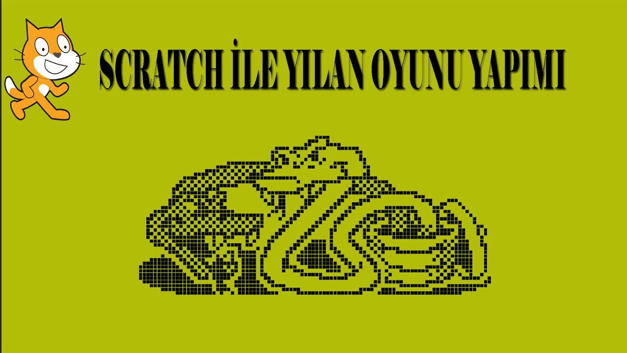 SCRATCH İLE YILAN OYUNU YAPIMI | SCRATCH OYUN YAPIMI | SCRATCH 3 DERSLERİ