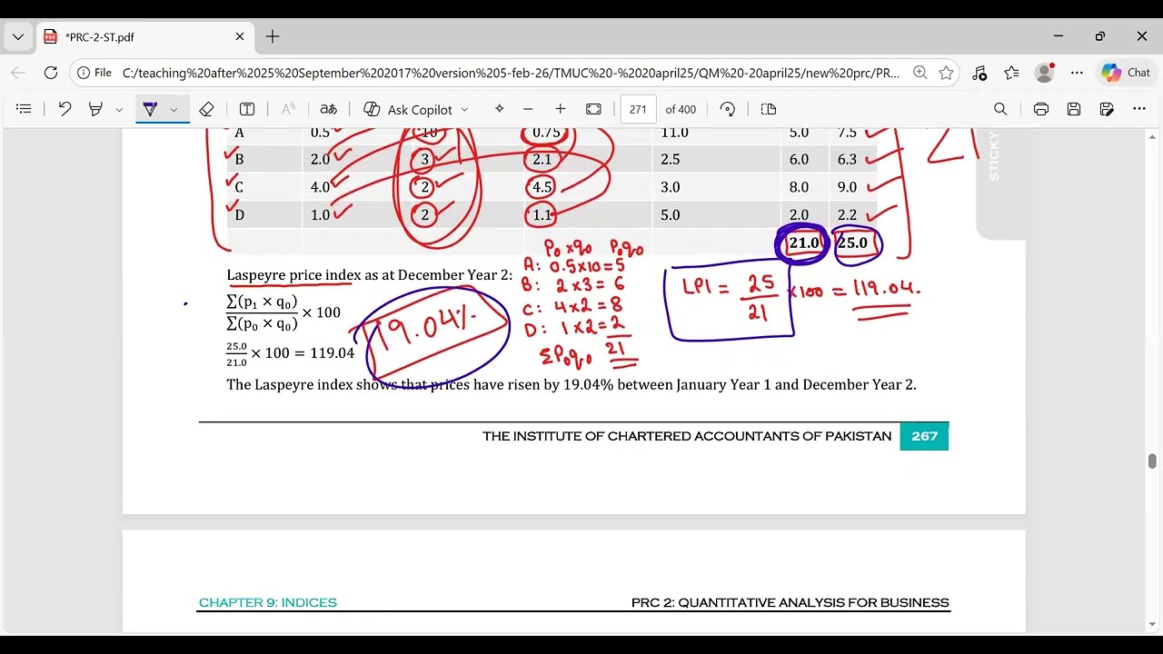 Chapter # 9 Indices revision video part 2