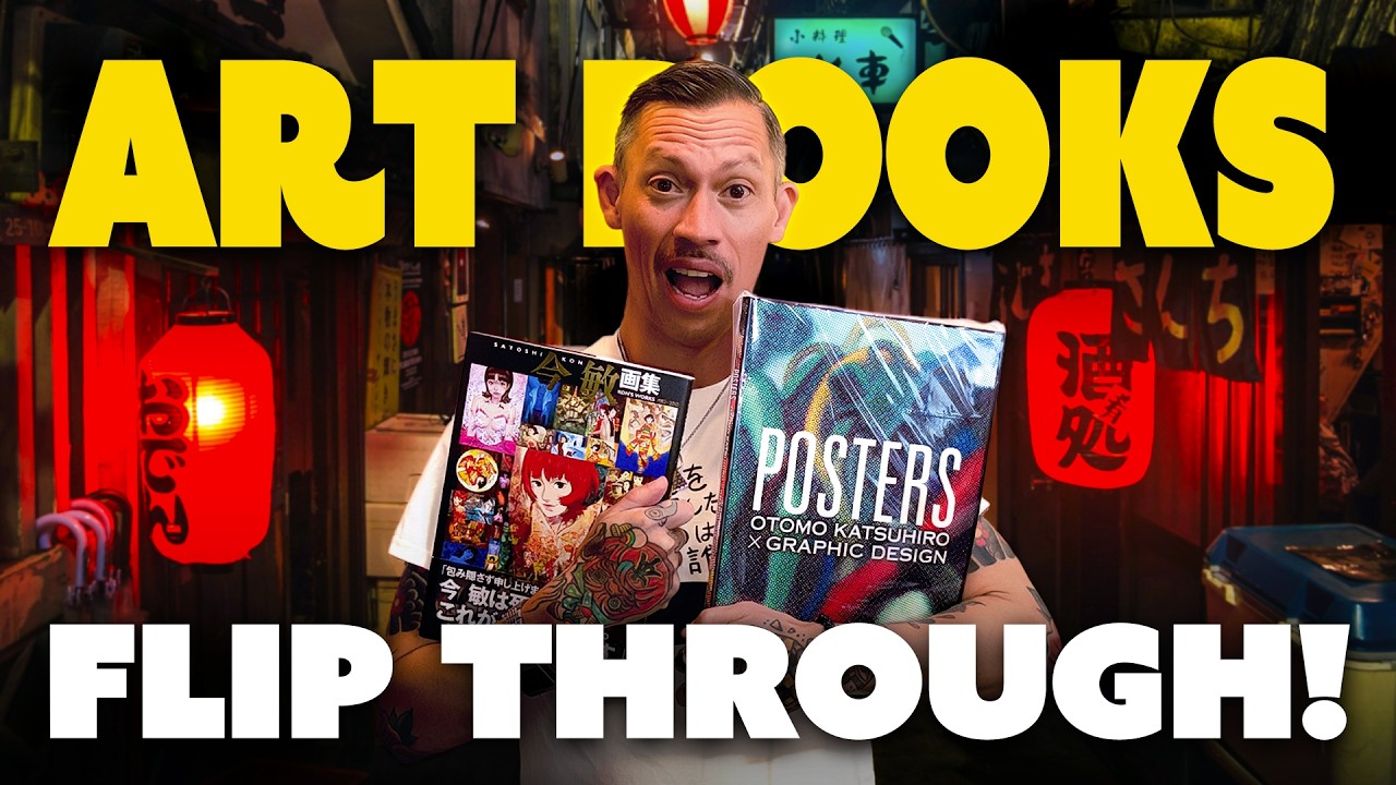 I bought too many Art Books in Japan...again!