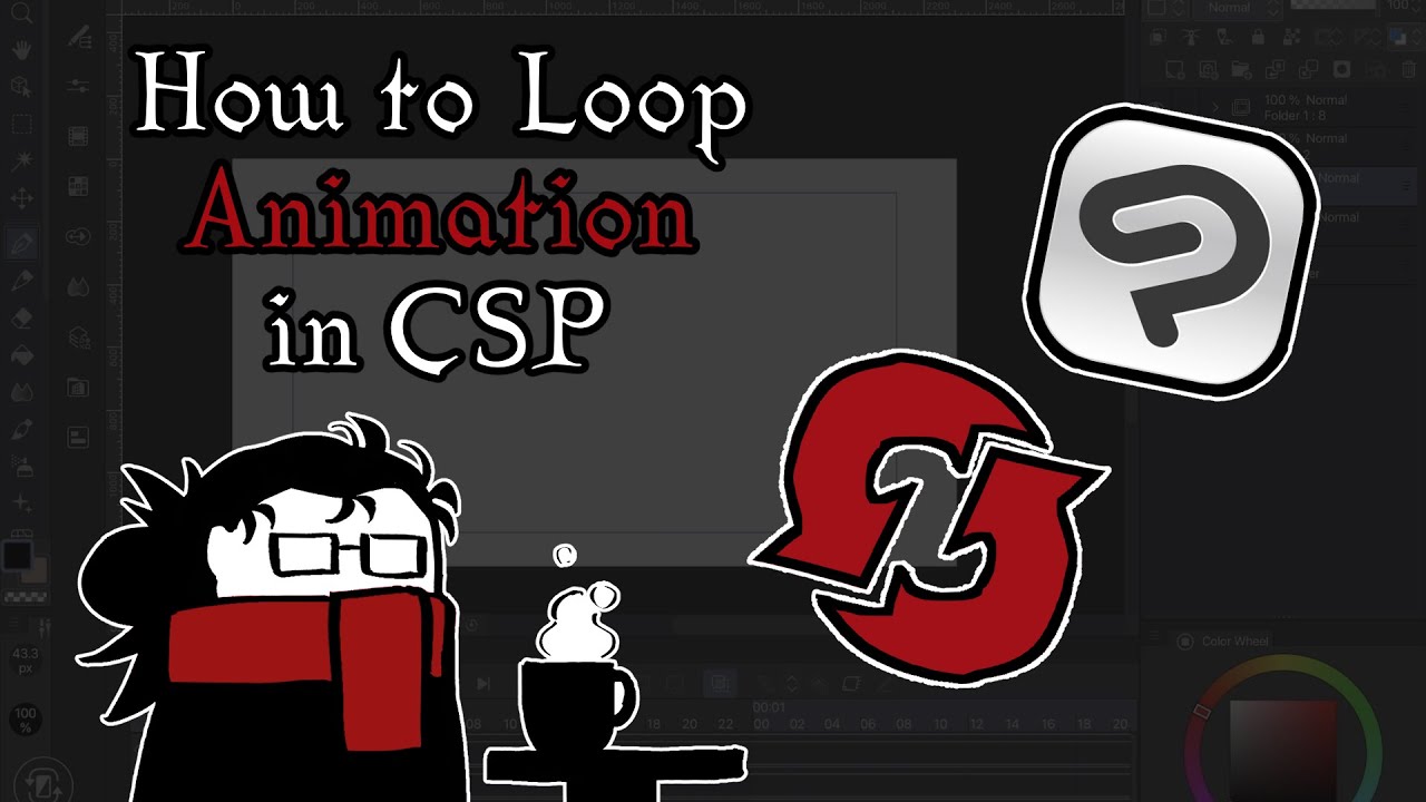 How to Loop Animation in ClipStudio Paint