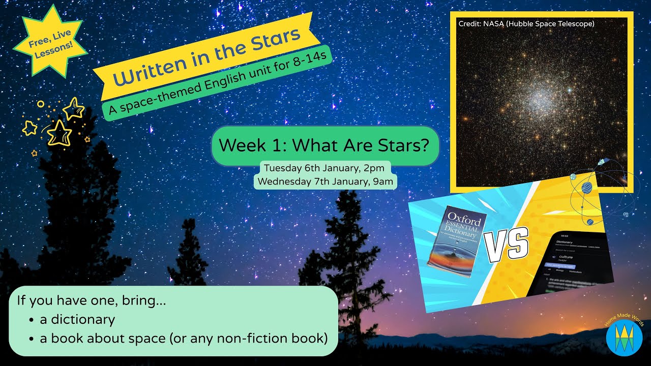 Written in the Stars - Lesson 1 - What Are Stars?
